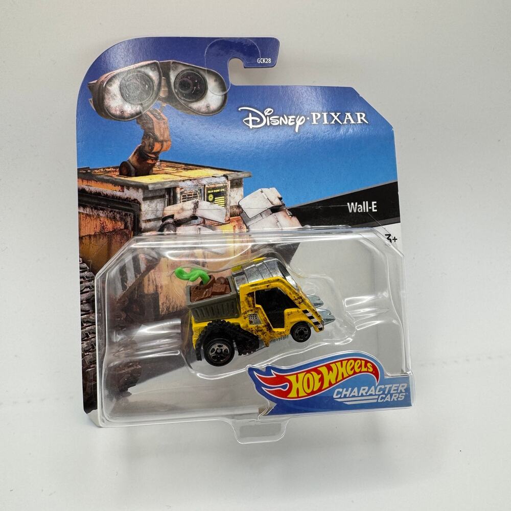 Hot Wheels Wall-E Disney Pixar Character Cars Diecast Vehicle NIP Sealed GCK28